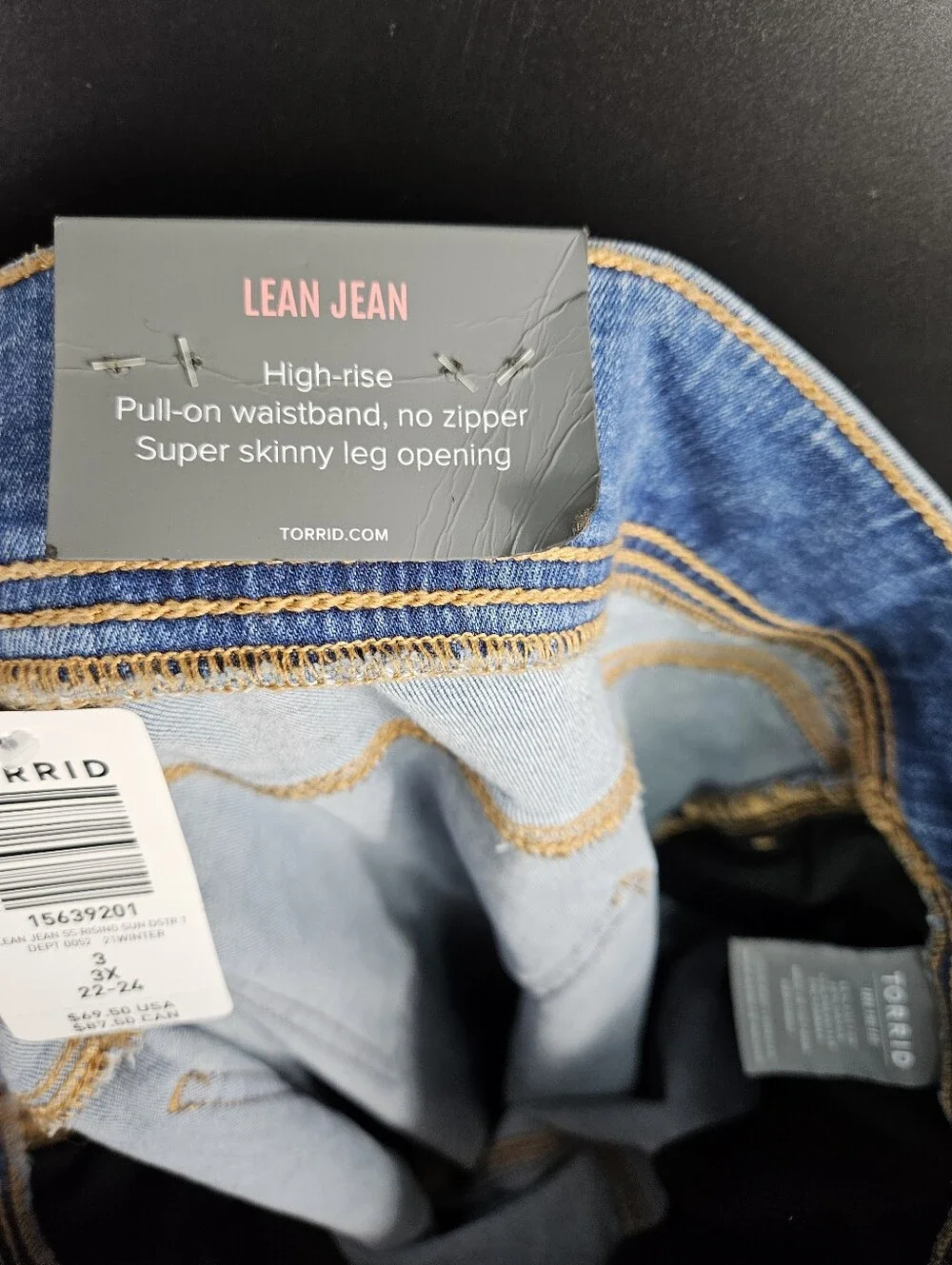 Torrid Lean Jeans Nwt